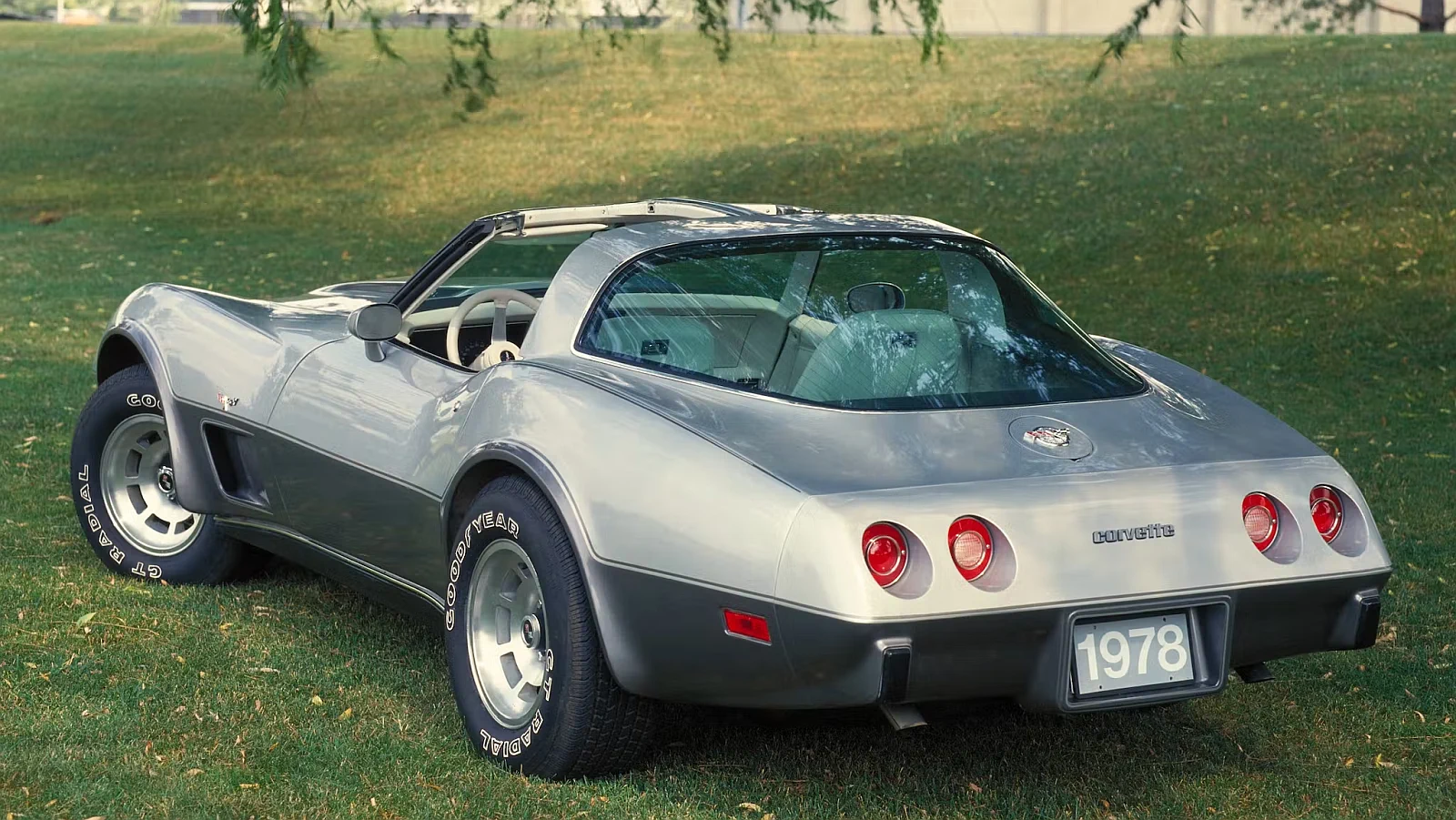 Click to Enlarge-Esc to Close Corvette Generations/C3/C3 1978 Silver Anniversary Edition.webp
